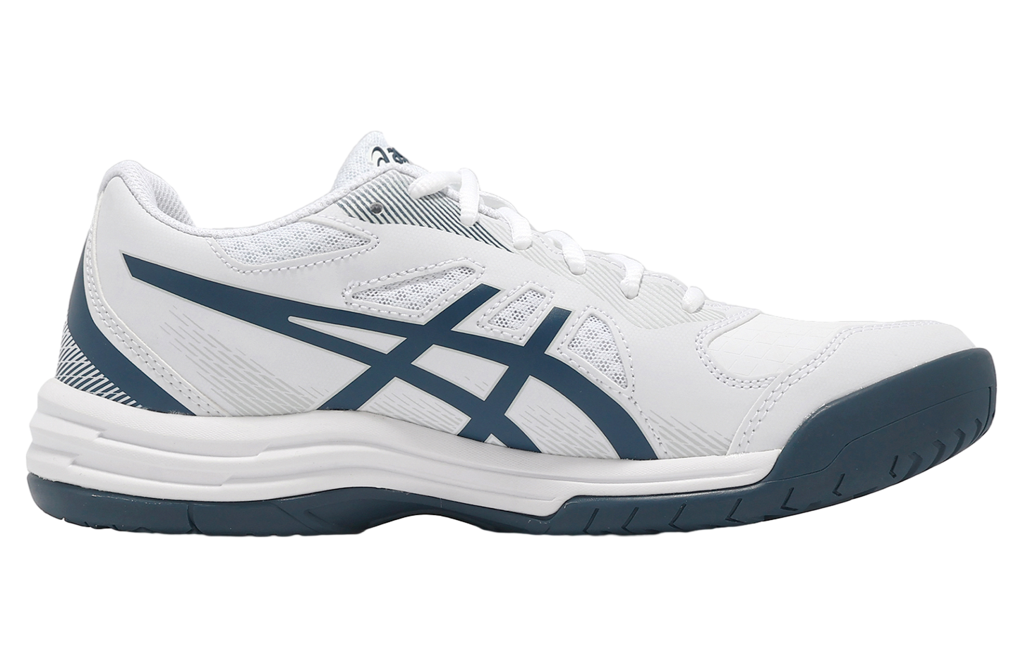 Asics Court Slide 3 White / Mako Blue
