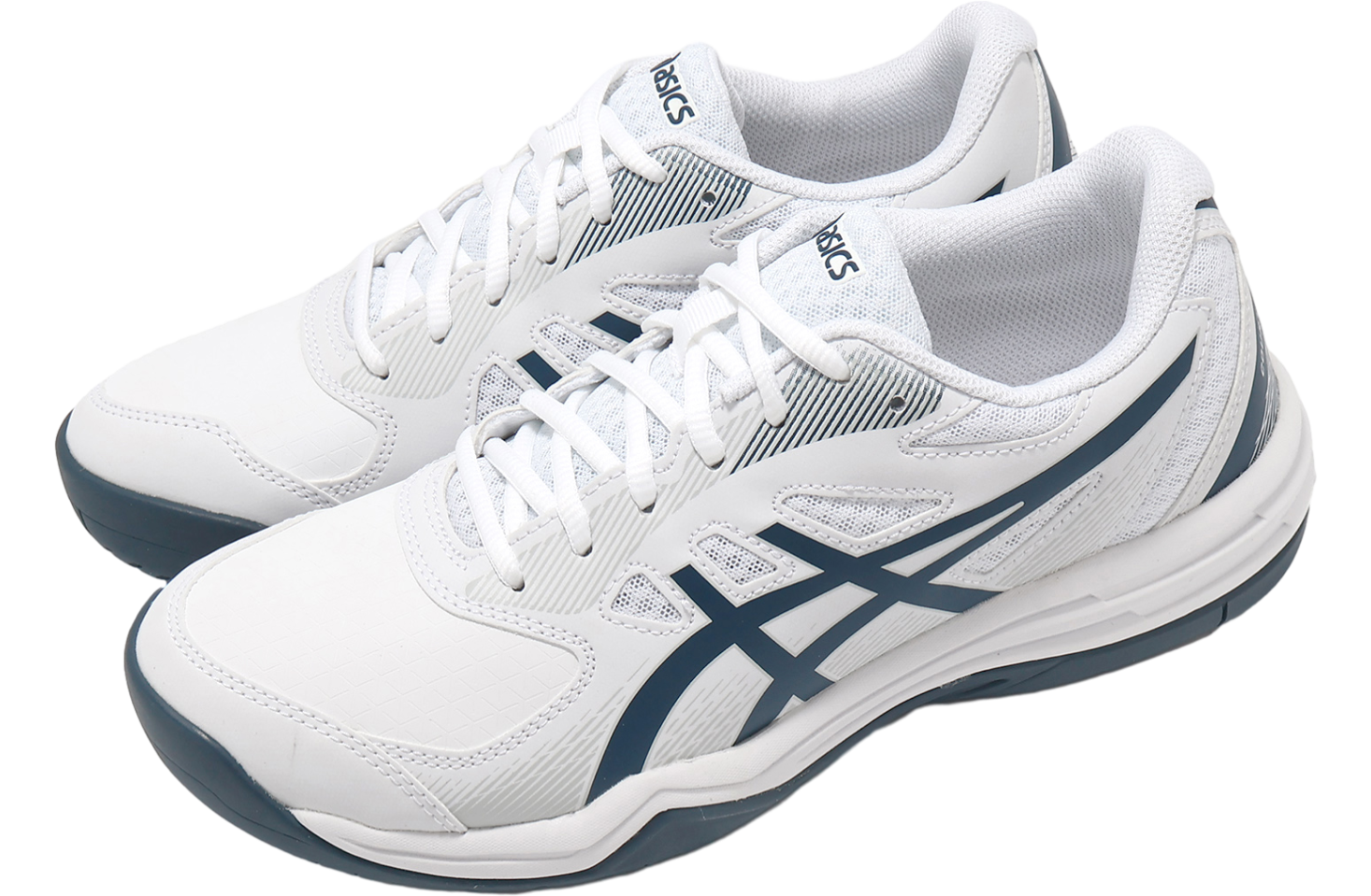 Asics Court Slide 3 White / Mako Blue