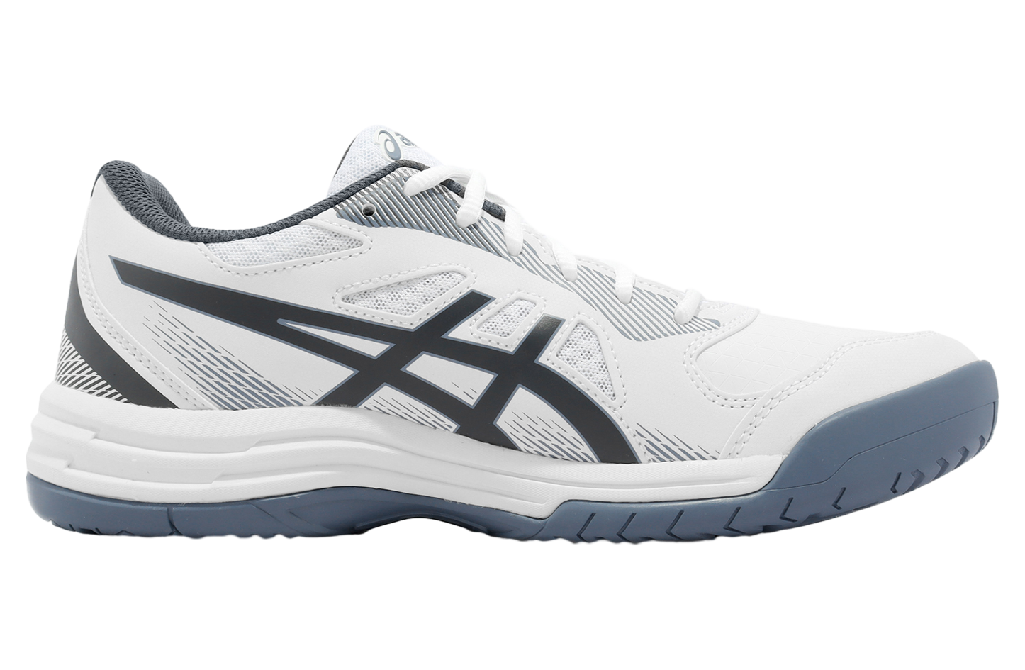 Asics Court Slide 3 White / Steel Blue