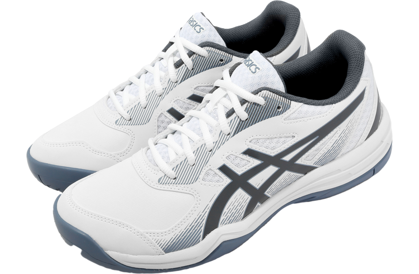Asics Court Slide 3 White / Steel Blue