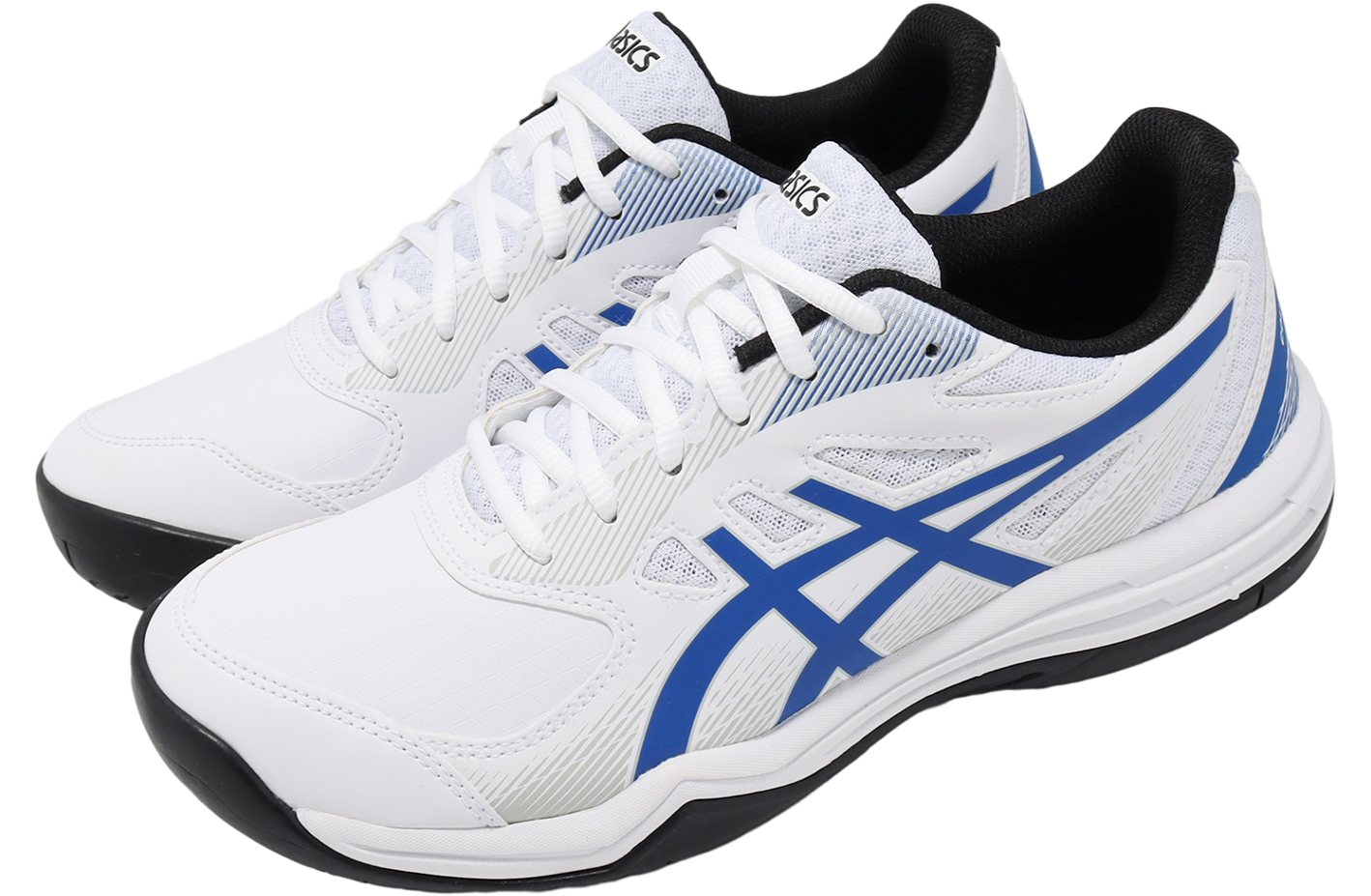 Asics Court Slide 3 White / Tuna Blue