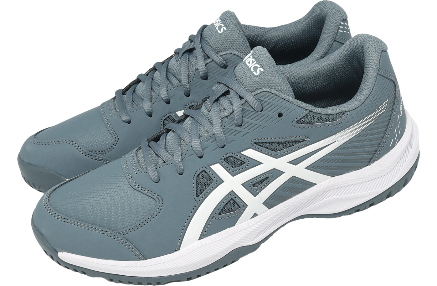 Asics Court Slide 4 Ironclad / White