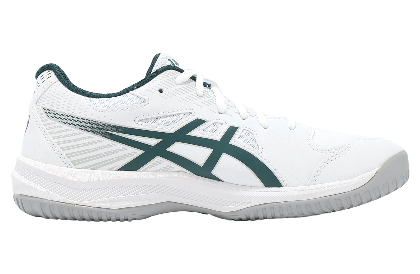 Asics Court Slide 4 White / Saxon Green