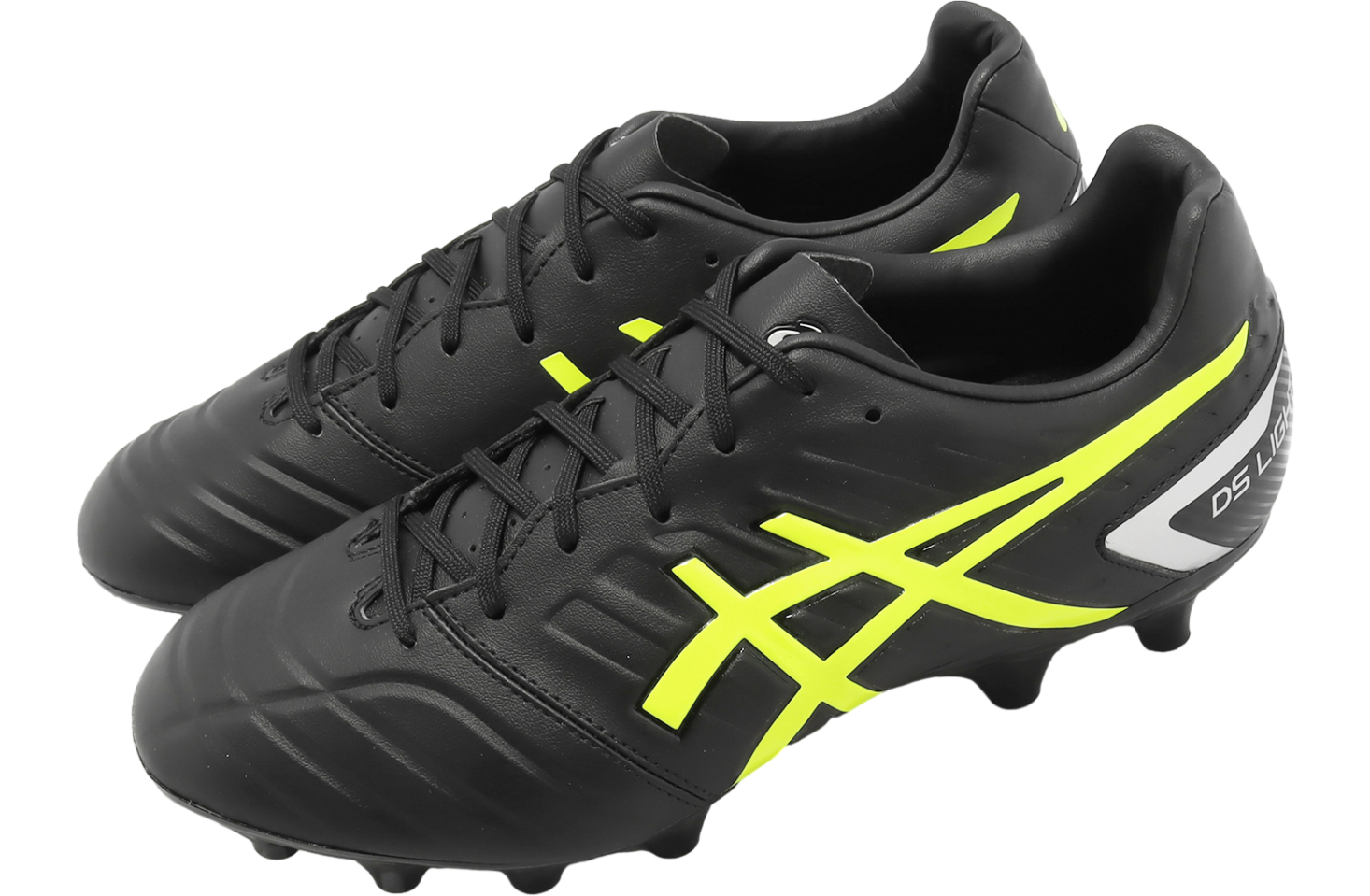 Asics DS Light Club 2E Wide Black / Safety Yellow
