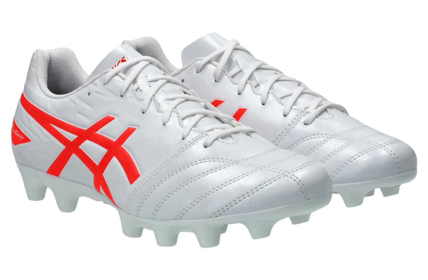 Asics DS Light Club 2E Wide White / Flash Red