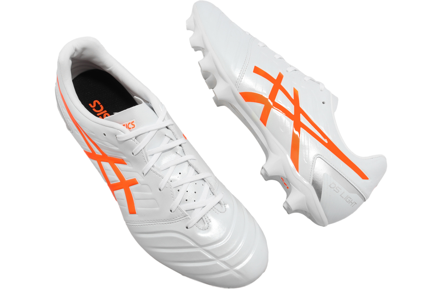 Asics DS Light Club 2E Wide White / Shocking Orange - Aug