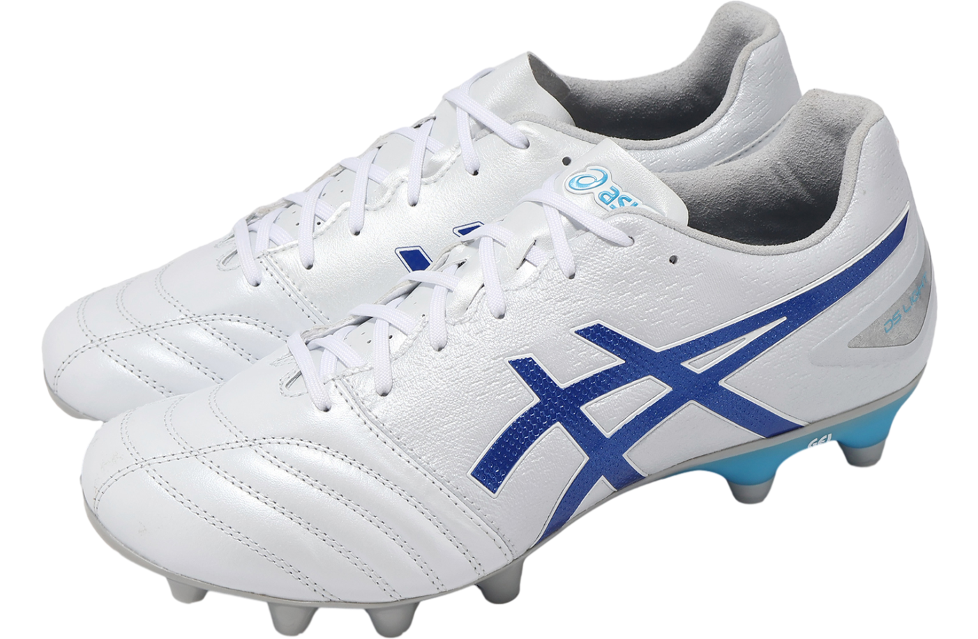 Asics DS Light Pro 2E Wide White / Tuna Blue