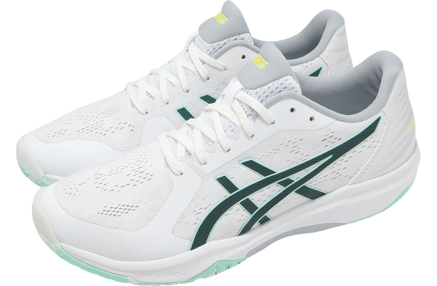 Asics Dynafeather White / Dark Neptune