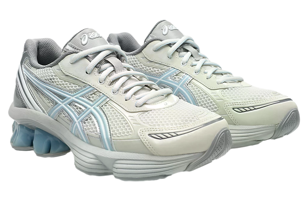 【ASICS for emmi】GEL-KINETIC FLUENT ASICS x emmi Gel-Kinetic Fluent - Cream / Soft Sky – Kith
