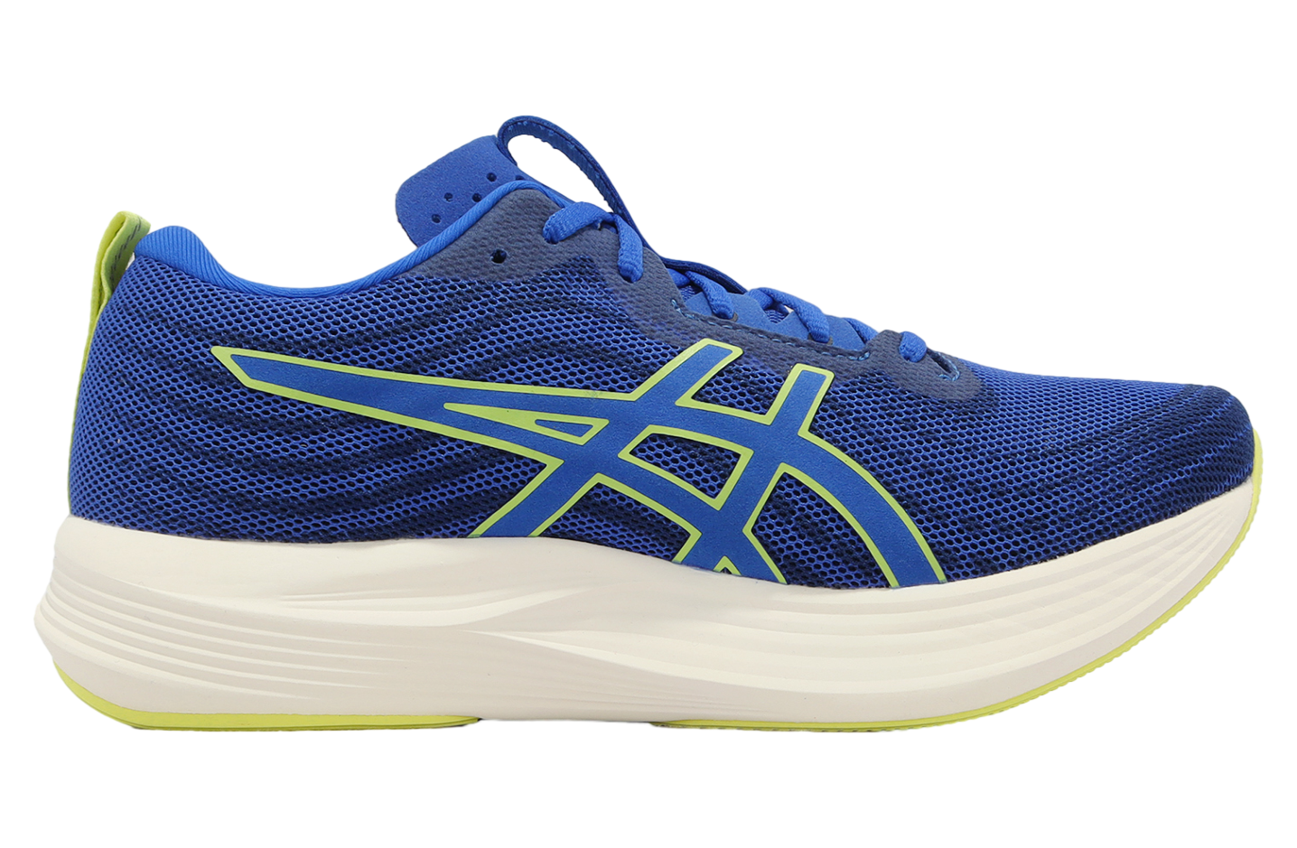 Asics EvoRide Speed 2E Wide Illusion Blue / Glow Yellow