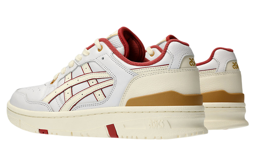 Asics Ex89 White / Burnt Red