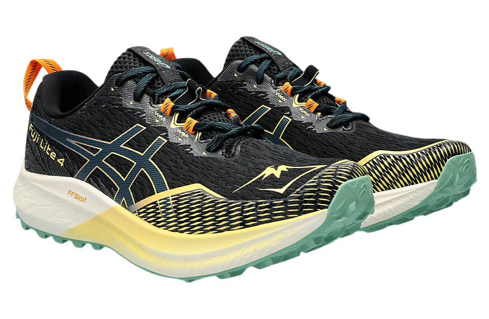 Asics Fuji Lite 4 Black / Magnetic Blue