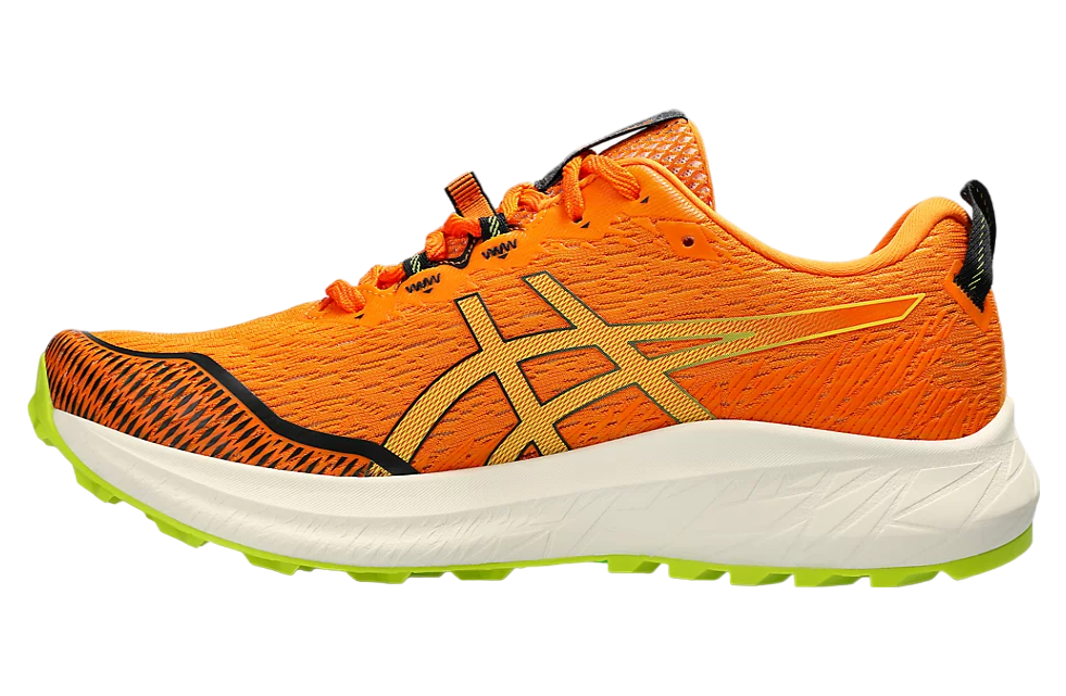 Asics Fuji Lite 4 Bright Orange / Neon Lime