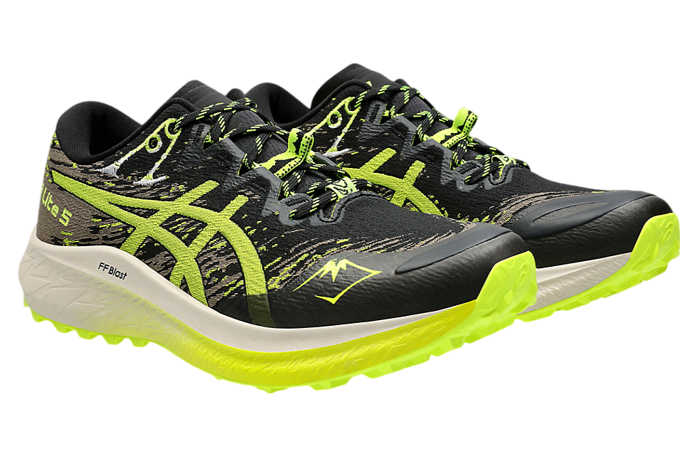 Asics Fuji Lite 5 Black / Safety Yellow