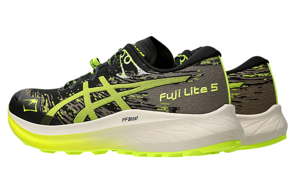 Asics Fuji Lite 5 Black / Safety Yellow