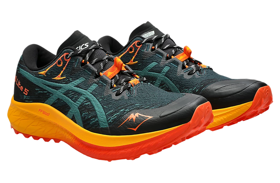 Asics Fuji Lite 5 Saxon Green / Rainy Lake