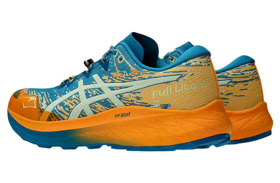 Asics Fuji Lite 5 Teal Blue / Cool Matcha