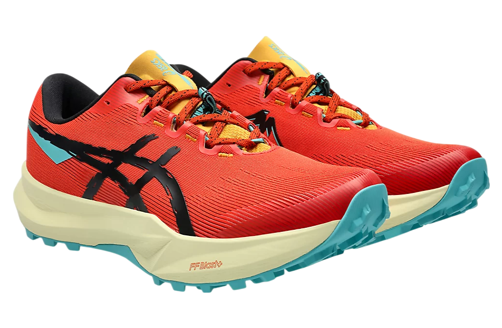 Asics Fuji Lite 6 Red Clay / Black