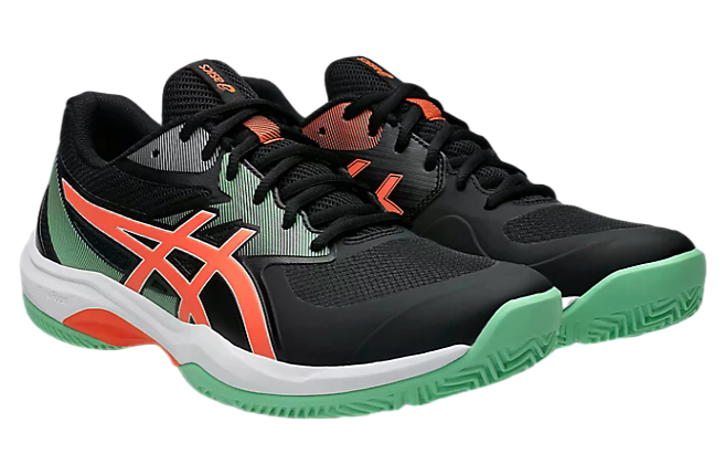 Asics Game FF Padel Black / Vivid Coral