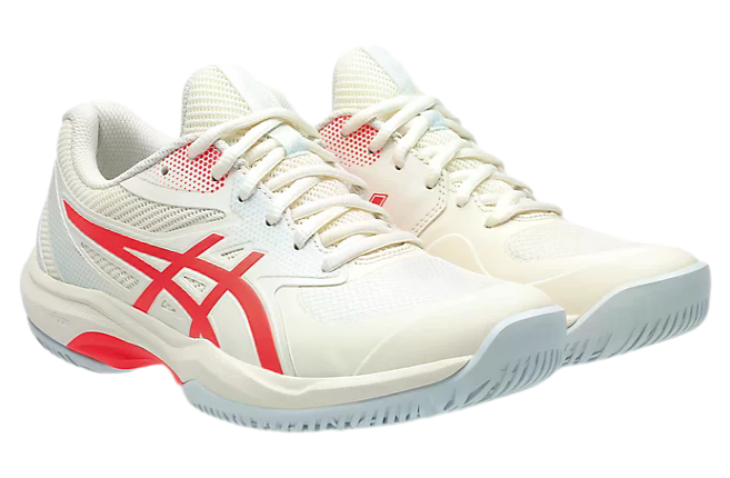 Asics Game FF Pickleball WMNS Cream / Flash Red