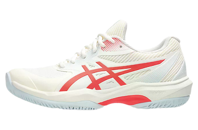 Asics Game FF Pickleball WMNS Cream / Flash Red