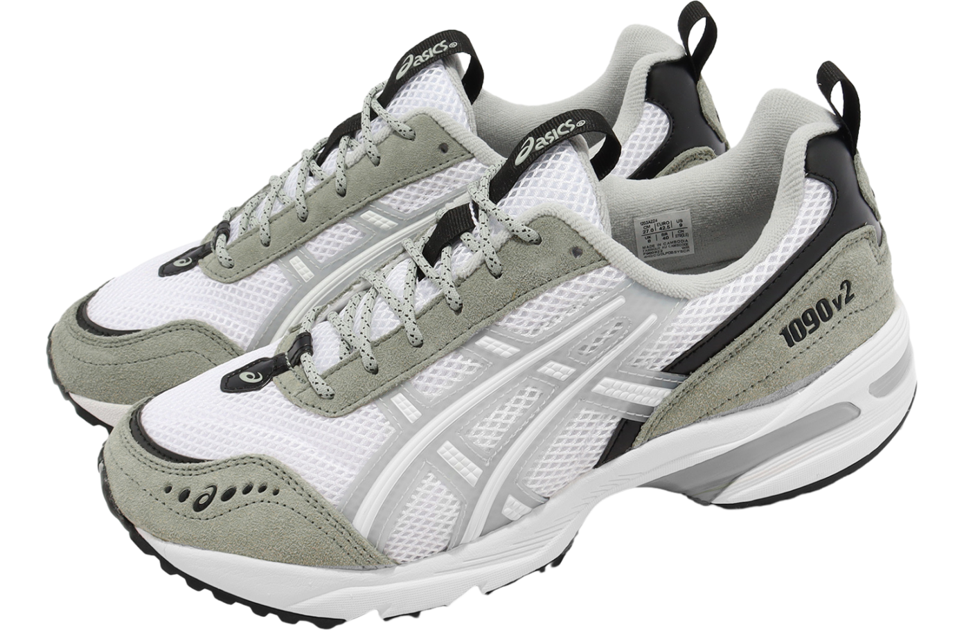 Asics GEL-1090 V2 White / Mid Grey