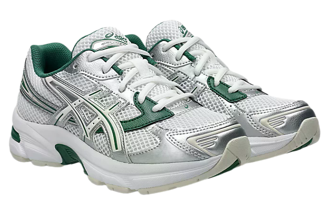 Asics Gel-1130 GS White / Shamrock Green