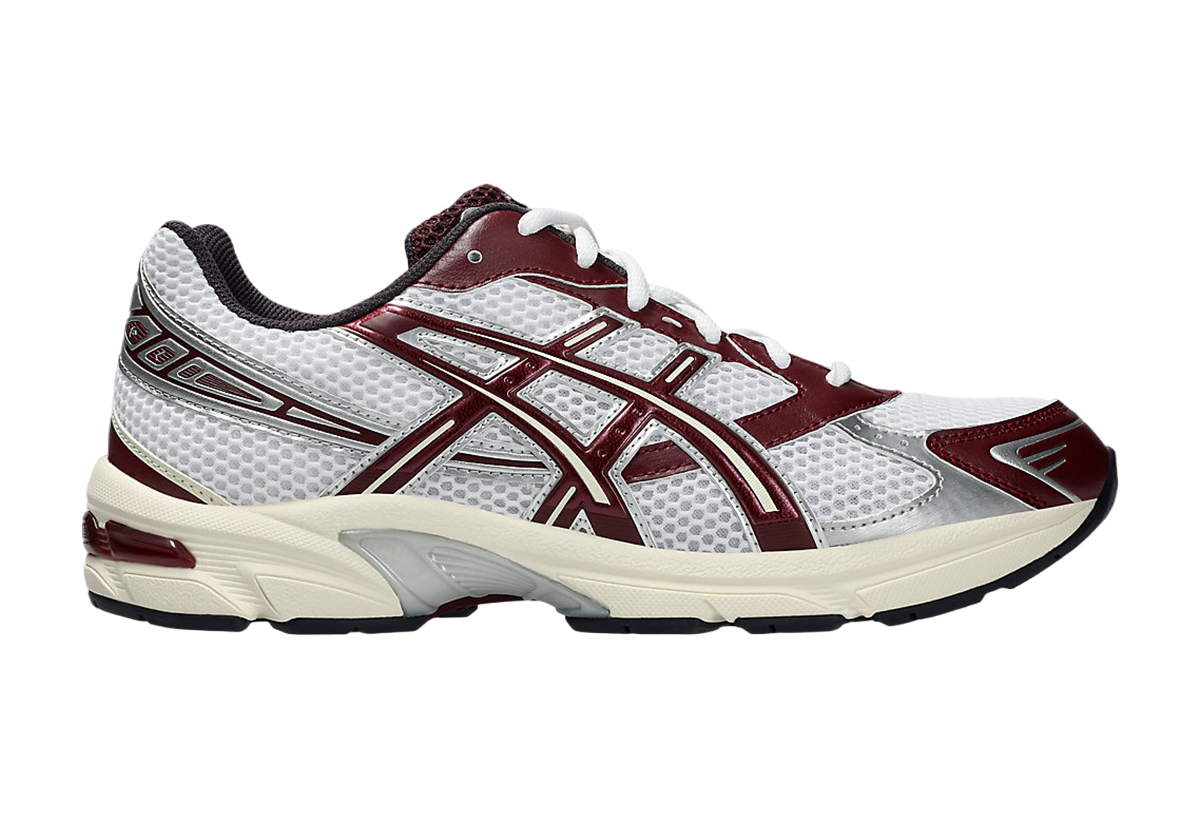 Asics Gel-1130 White / Burgundy