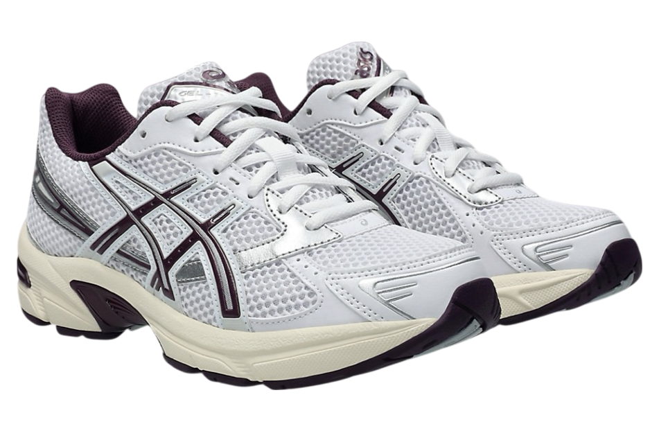 Asics Gel-1130 White / Dark Plum