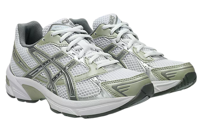 Asics Gel-1130 White / Dried Leaf Green