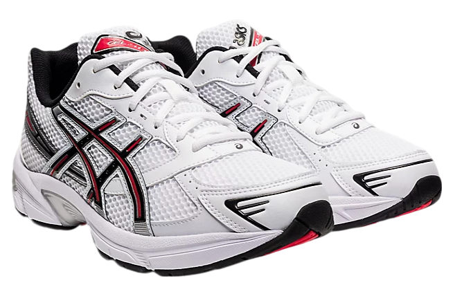 Asics Gel-1130 White / Electric Red