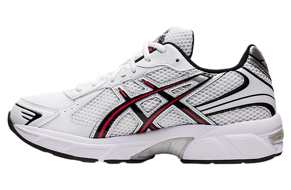 Asics Gel-1130 White / Electric Red