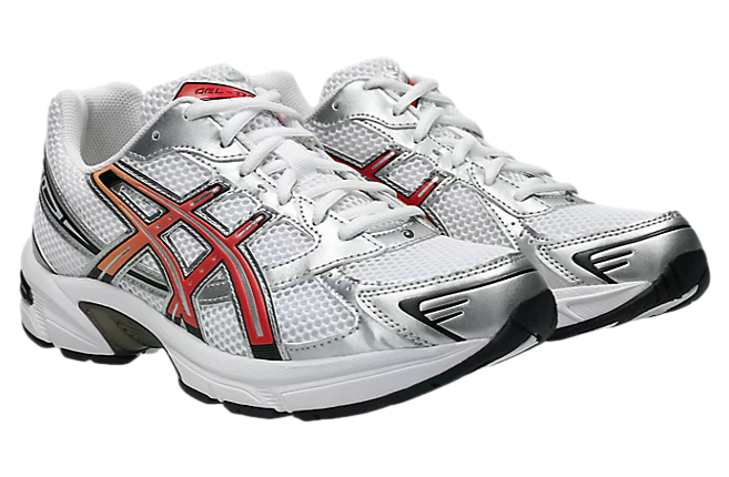 Asics Gel-1130 White / Red Snapper