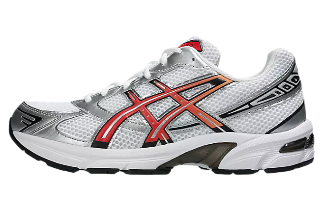 Asics Gel-1130 White / Red Snapper