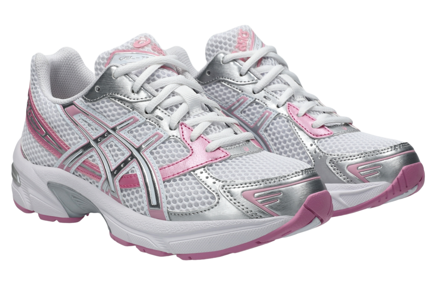Asics GEL-1130 WMNS White / Pure Silver / Pink - Aug 2025