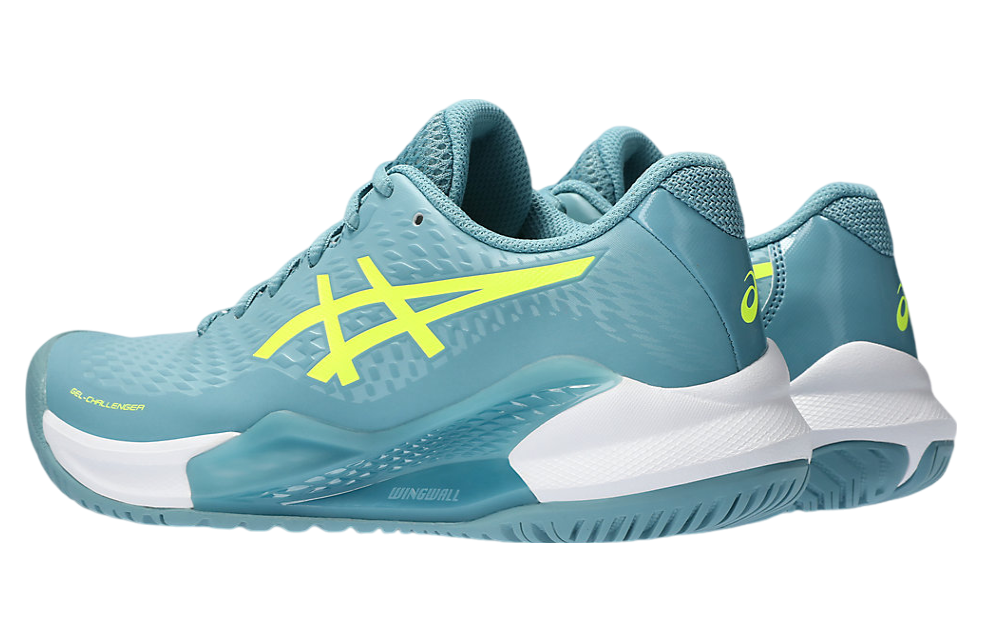 Asics Gel-Challenger 14 WMNS Gris Blue / Safety Yellow