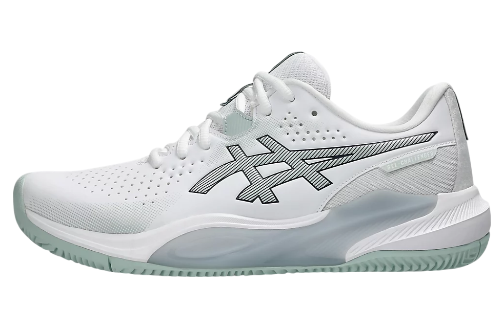 【しろ】】 Asics Gel-Challenger 15 Clay White / Lichen Rock - Jun 2025