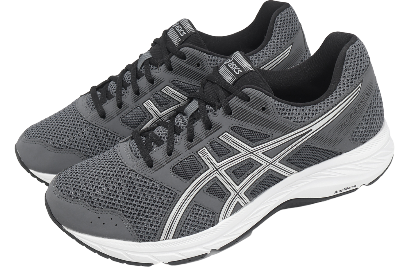 Asics Gel Contend 5 4E Extra Wide Grey / White