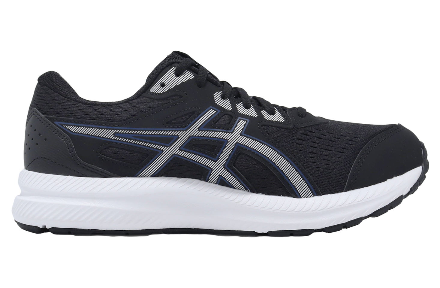 Asics GEL-Contend 8 4E Extra Wide Black / Blue Expanse