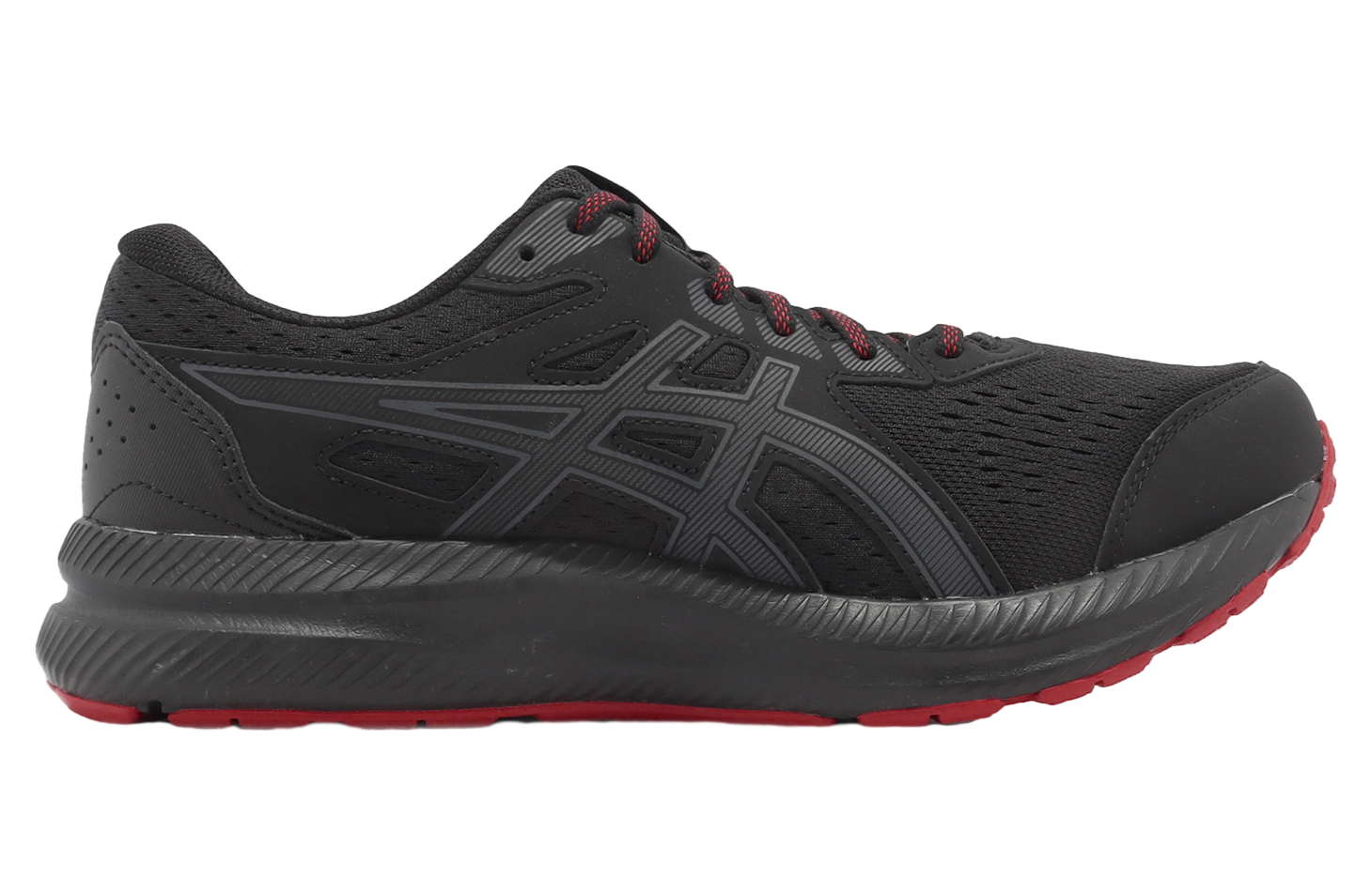 Asics GEL-Contend 8 4E Extra Wide Black / Graphite Grey
