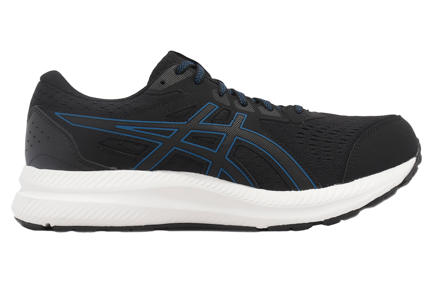 Asics Gel-Contend 8 4E Extra Wide Black / Reborn Blue
