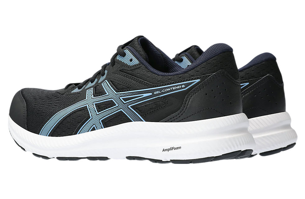 Asics Gel-Contend 8 Black / Blue Bliss