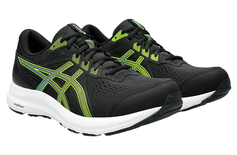 Asics Gel-Contend 8 Black / Electric Lime