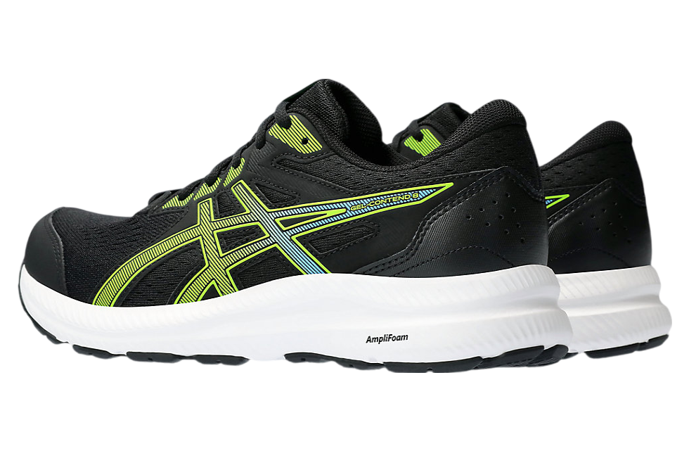 Asics Gel-Contend 8 Black / Electric Lime