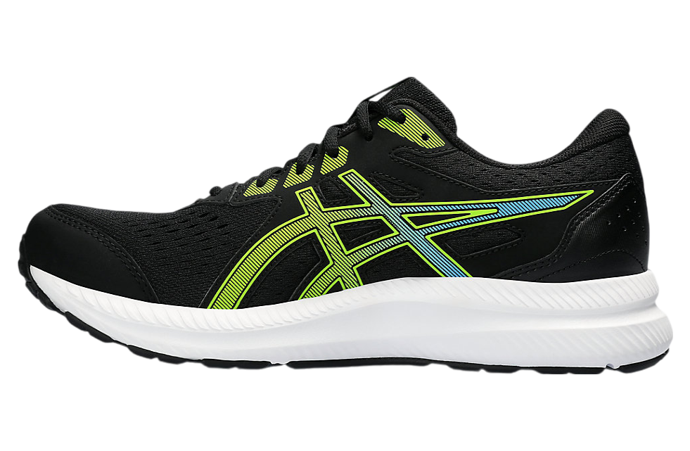 Asics Gel-Contend 8 Black / Electric Lime