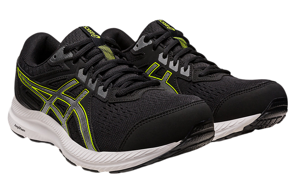 Asics Gel-Contend 8 Black / Pure Silver