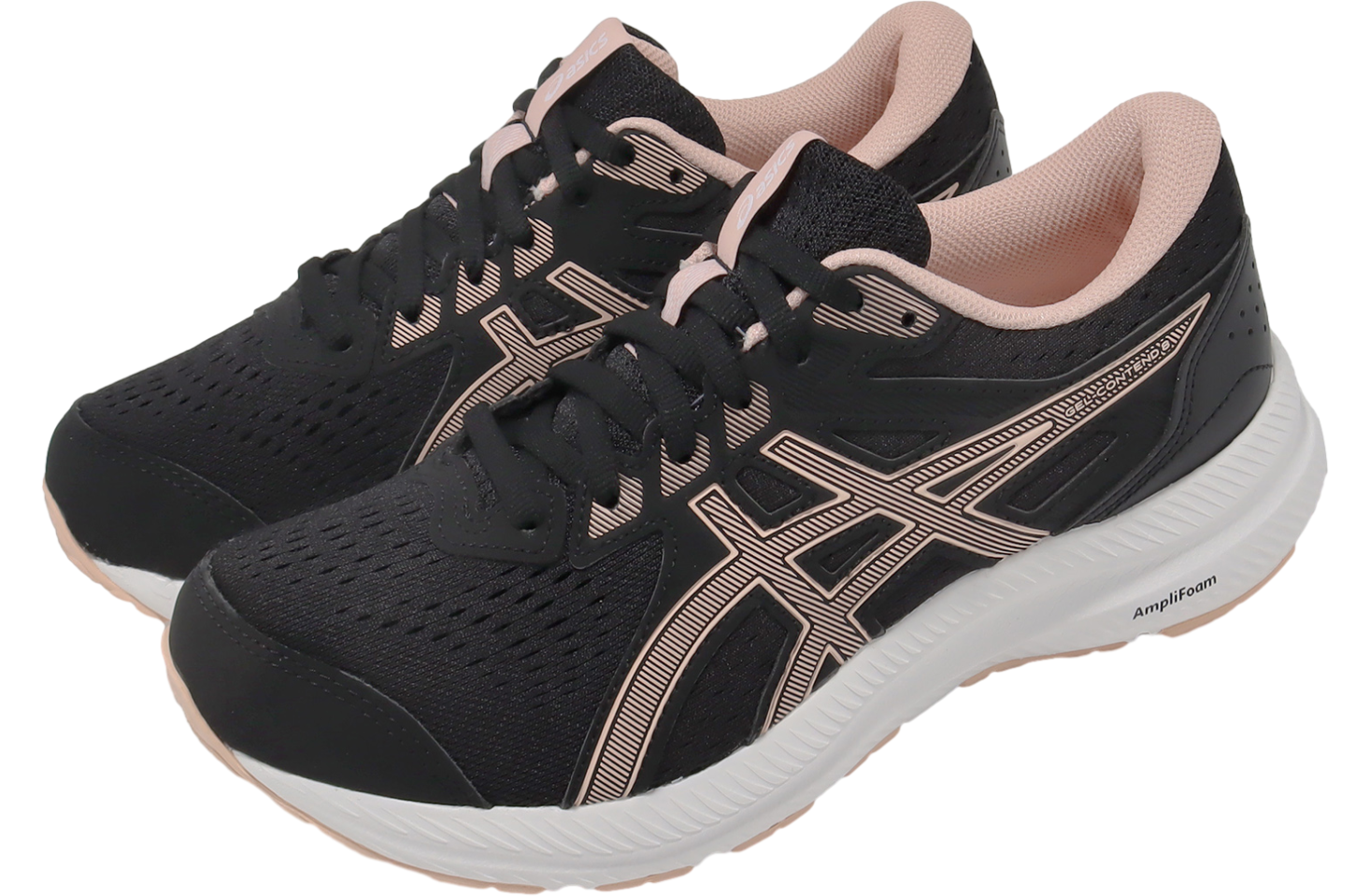 Asics GEL-Contend 8 D Wide WMNS Black / Frosted Rose