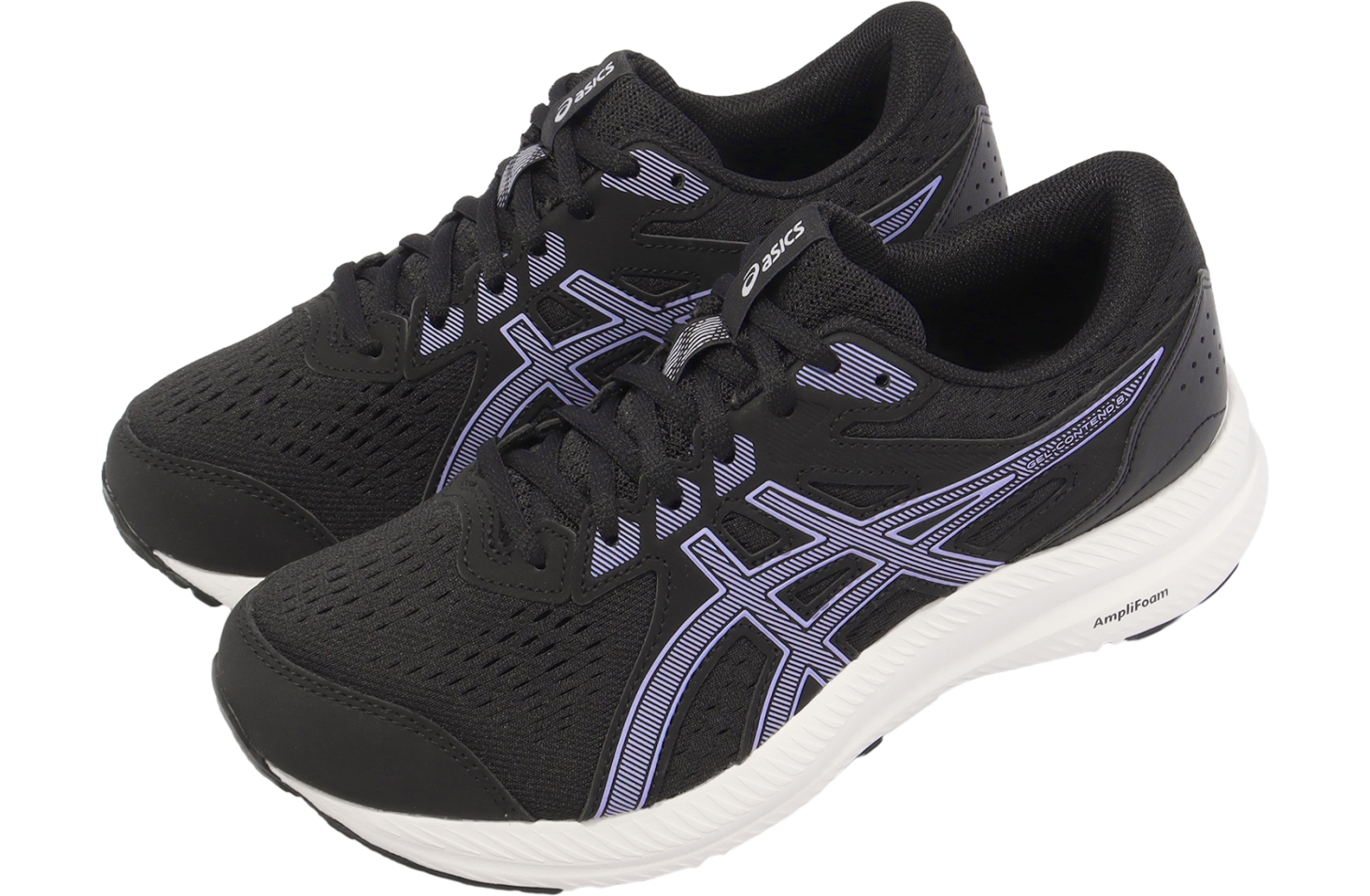 Asics GEL-Contend 8 D Wide WMNS Black / Lilac Opal