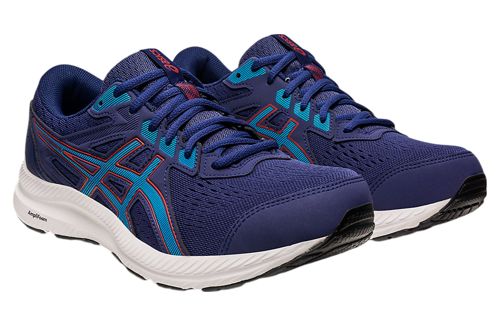 Asics Gel-Contend 8 Extra Wide Indigo Blue / Island Blue