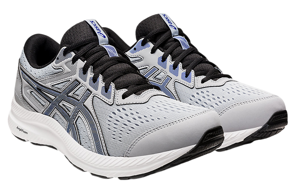 Asics Gel-Contend 8 Extra Wide Piedmont Grey / Asics Blue